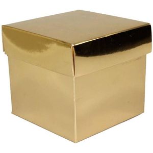 thumbnail: Kartonnen Geschenkdozen 15 Stuks - Wit, 10x10x10 Cm, Kraftpapier Met Deksel, Perfect Voor Cadeaus, Bruiloften En Feesten