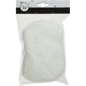 Kerstversiering engelenhaar wit 20 gram