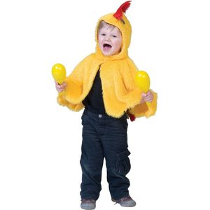 Kip/haan verkleed cape voor babys/peuters