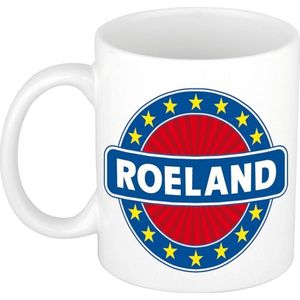 Roeland naam koffie mok / beker 300 ml  - namen mokken