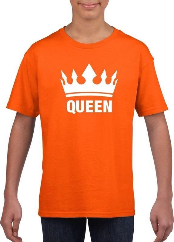 Bellatio Decorations - T-shirt - Oranje - Katoen