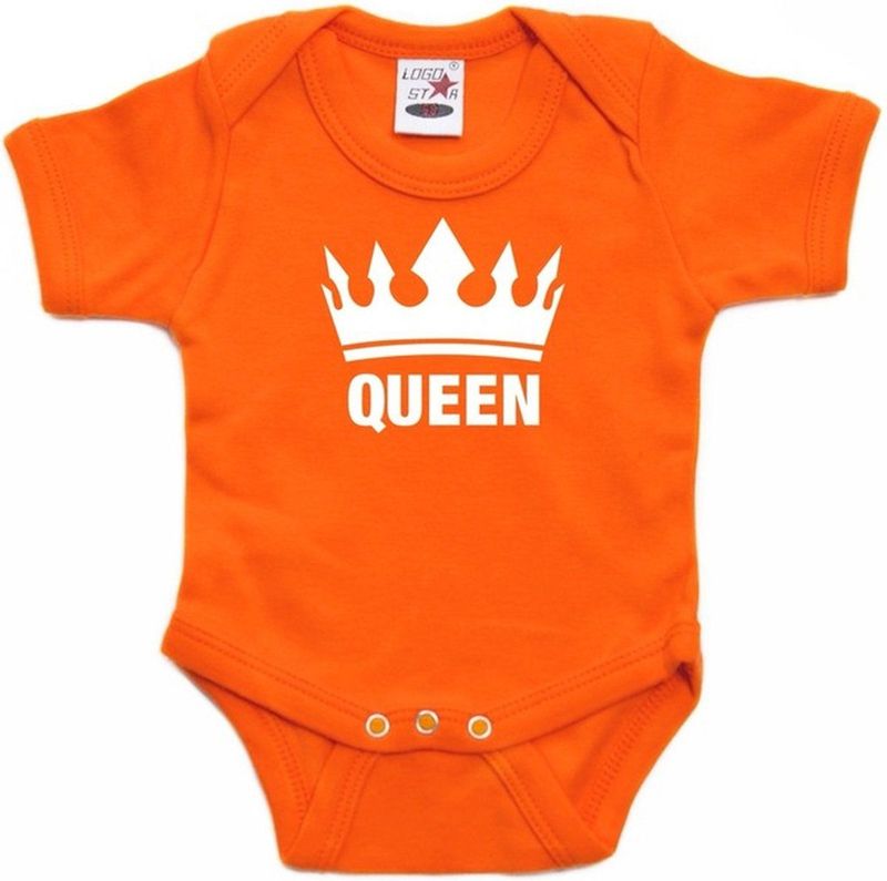 Bellatio Decorations - Rompertje - Oranje - 100% Katoen