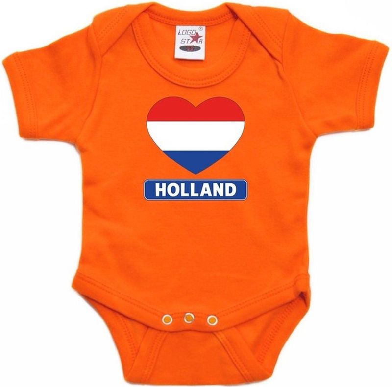 Bellatio Decorations - Rompertje - Oranje - Katoen