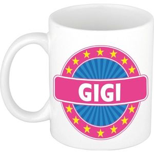 Gigi naam koffie mok / beker 300 ml  - namen mokken