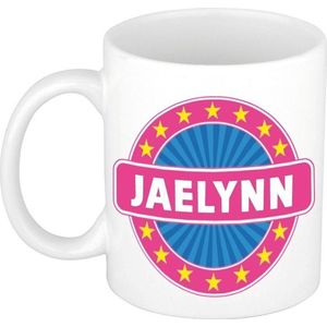 Jaelynn naam koffie mok / beker 300 ml  - namen mokken