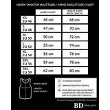 Neon geel sport shirt singlet #Strong heren