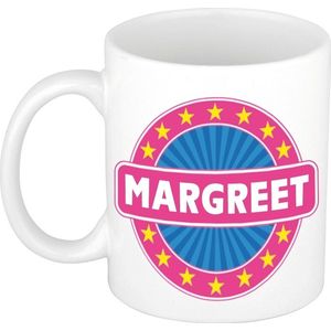 Margreet naam koffie mok / beker 300 ml  - namen mokken