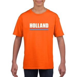 Oranje Holland supporter shirt kinderen XS (110-116)