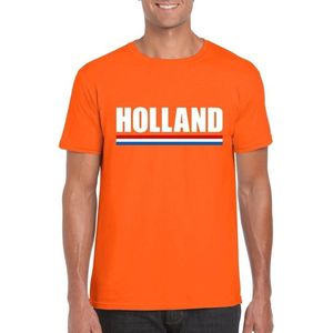 Oranje Holland supporter shirt heren