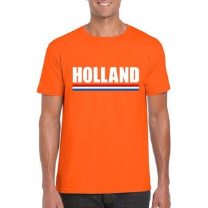 Oranje Holland supporter shirt heren