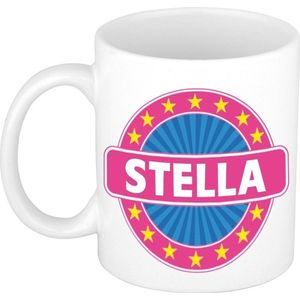 Stella naam koffie mok / beker 300 ml  - namen mokken