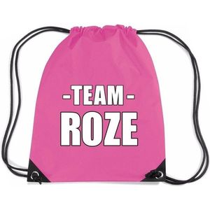 Team roze rugtas voor bedrijfsuitje fuchsia - Rugzak