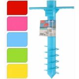 Parasolstandaard - Blauw - Kunststof - 40 cm - D 0-38 mm - Parasolhouder