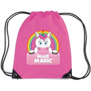 Bellatio Decorations - Miss Magic - Rugtas - Roze - Nylon - 11 Liter