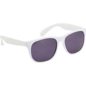Voordelige witte zonnebril - Verkleedbrillen - Voor volwassenen