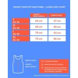 Bellatio Decorations - Singlet - Blauw - Katoen