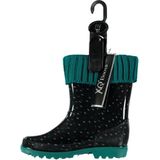 Blauwe kinder regenlaarzen met voering 
