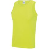 AWDis - Sport Sintlet - Tanktop - Fluor Geel - 100% Polyester, Vocht Afvoerend