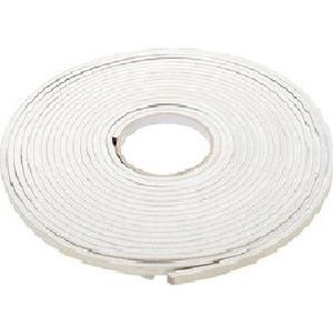 Tochtstrip vochtbestendig zelfklevend wit - 9mm x 5,5 meter - tochtband