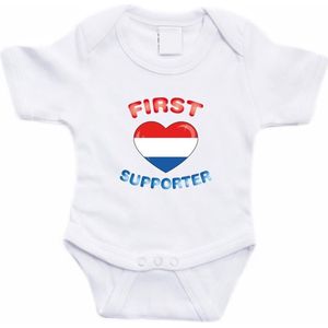 First - Rompertje - Wit - Katoen