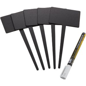 Nizirioo 200 stuks plantenetiketten, kunststof markers, T