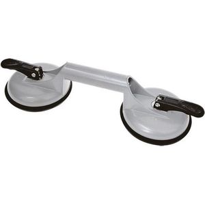 Vacuumheffer - 2 Zuignappen - Glasheffer - Horizontaal 100 kg - Verticaal 80 kg