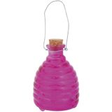 3x Wespenvanger blauw/groen/roze - 14 cm - wespenval / wespenvanger