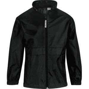 B&C - Sirocco - Windjas - Zwart - Nylon - Kinderen