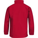 Sirocco - Regenjas - Rood - 100% Nylon - Windbreaker met Ritssluiting