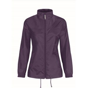 Dames windbreaker - Sirocco windjas in het paars - volwassenen Paars