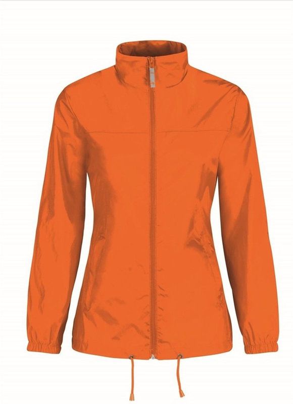 B&C - Sirocco - Windbreaker - Oranje - 100% Nylon
