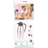 RVS thermoskan - 1.1 liter - koffiekan / theekan