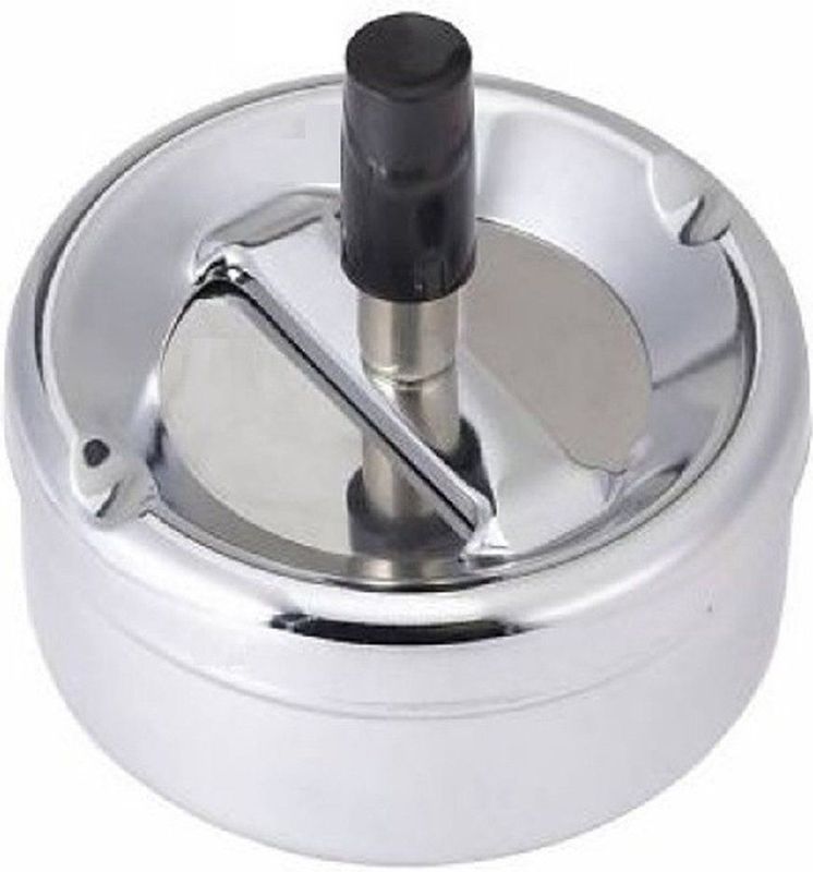 Metalen asbak - 9 cm - draaiasbak