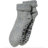 Apollo - Wollen Huissokken - Licht Blauw - Huissokken Kinderen - Anti Slip Sokken