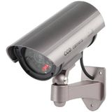 Dummy Beveiligingscamera set van Drie Zwart en Zilver - LED / Sensor