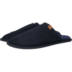 Instap Sloffen - Navy Blauw - 100% Polyester - Geschikt Voor Buiten