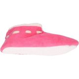 Meisjes Spaanse sloffen/pantoffels fuchsia maat 31-32