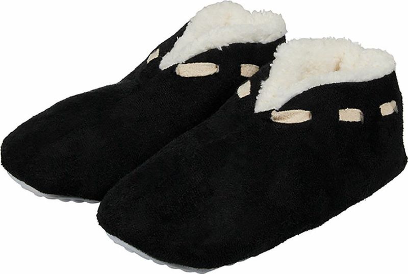 Spaanse Sloffen - Zwart - Polyester - Warme Kindersloffen