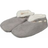 Spaanse Sloffen - Grijs - Suède - Warme Pantoffels voor Kinderen