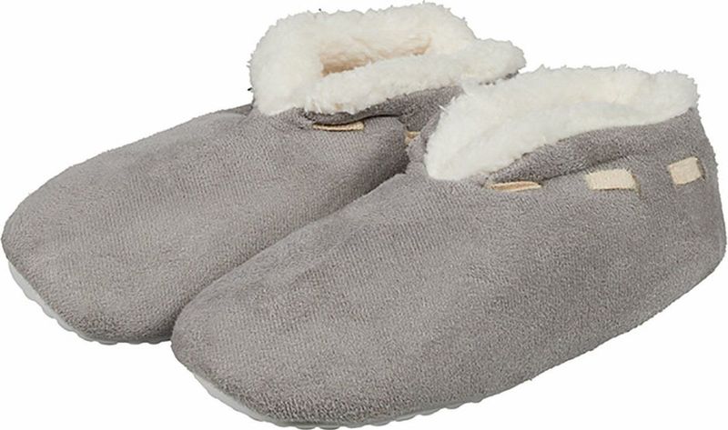 Spaanse Sloffen - Grijs - Suède - Warme Pantoffels voor Kinderen