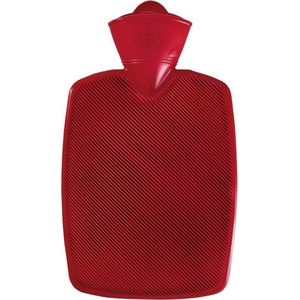 Kunststof kruik rood 1,8 liter zonder hoes - warmwaterkruik