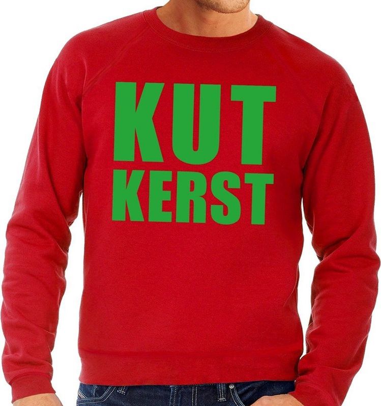 Foute Kersttrui - Rood - Heren - Kersttruien
