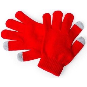 Touchscreen handschoenen kind rood - Handschoenen - kinderen