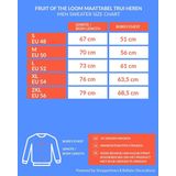 Foute kersttrui kerstbal blauw op zwarte sweater voor heren - kerst truien