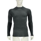 Thermo shirt antraciet grijs lange mouw voor heren M antraciet