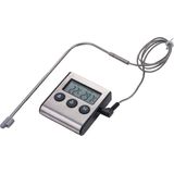 BBQ Thermometer digitaal - timer functie - voedselthermometer - vleesthermometer