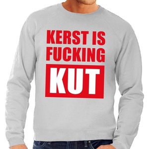 Foute - Kerst Is Fucking Kut - Sweater - Groen - Heren