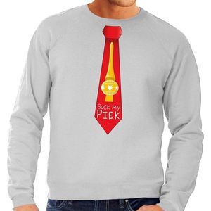 Foute - Kersttrui - Grijs - Voor Heren