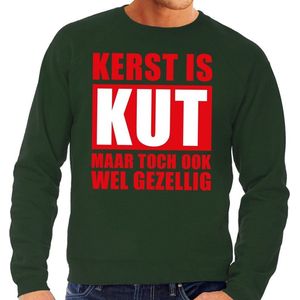 Foute Kersttrui - Groen - Heren - Kerst