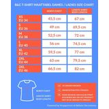 Foute Kerst t-shirt met Rudolf het rendier met groene kerstmuts rood voor dames